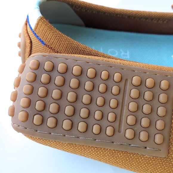 ROTHYS Driver Size 11 Cognac Loafers Vegan Womens 11 *PRIMO* - Picture 11 of 13